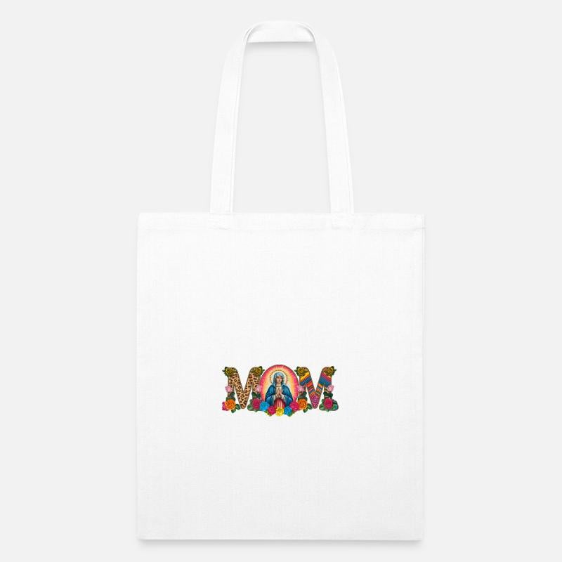 Floral Mom Mother Mary Leopard Rainbow