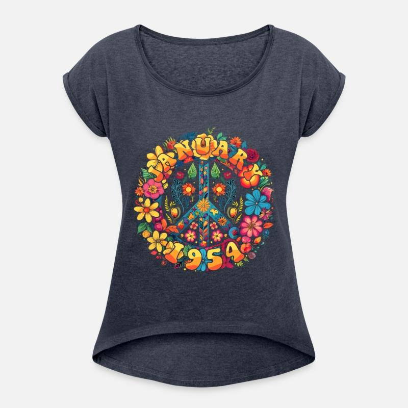 Flower Power Hippie Birthday - January 1954