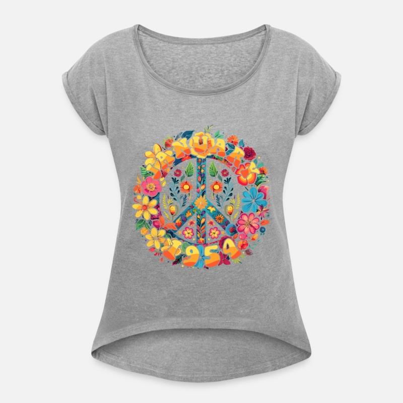 Flower Power Hippie Birthday - January 1954