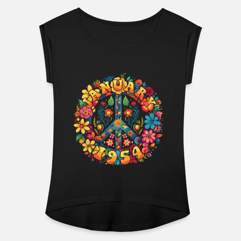 Flower Power Hippie Birthday - January 1954