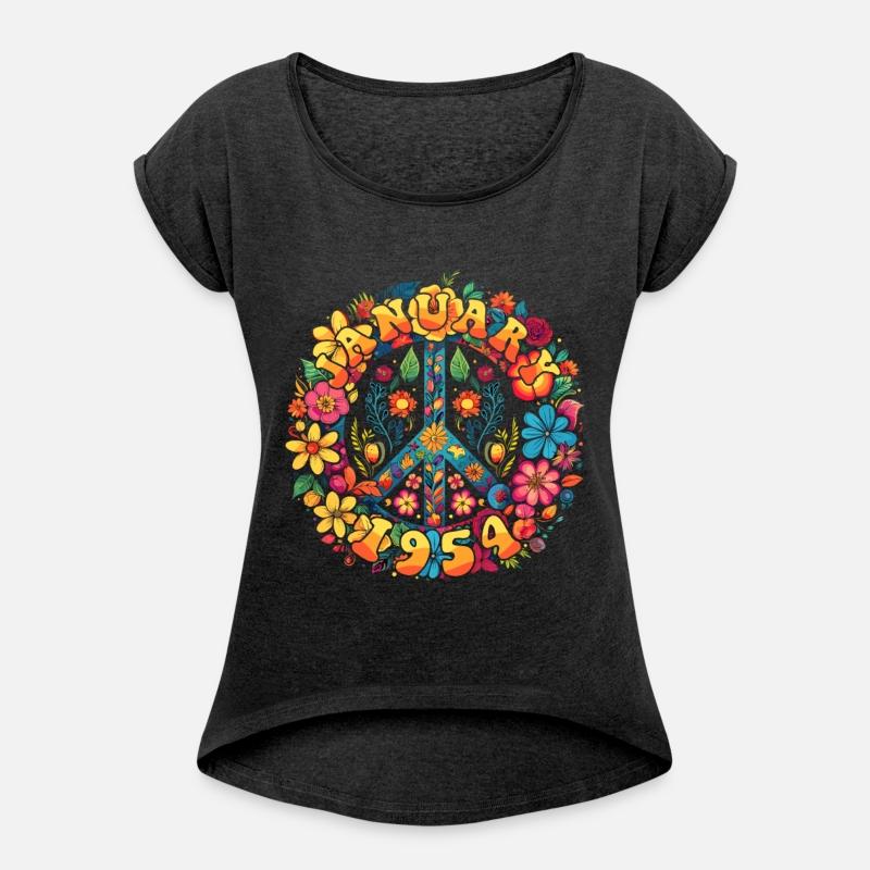 Flower Power Hippie Birthday - January 1954