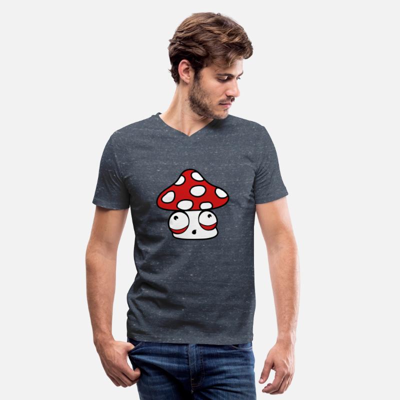 fly agaric red dots small eat hunger comic cartoon