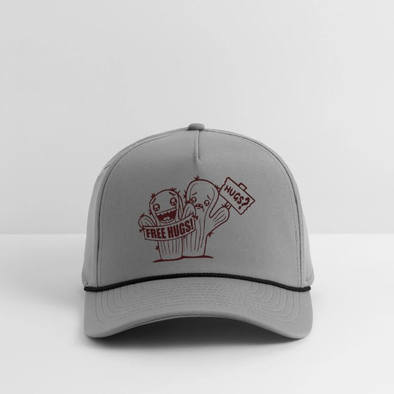 Free Hugs Signs Cactus Sad Face Two Cacti Friends