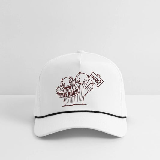 Free Hugs Signs Cactus Sad Face Two Cacti Friends