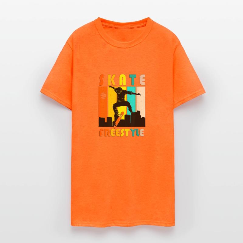 Freestyle Skateboarding 80s skateboard