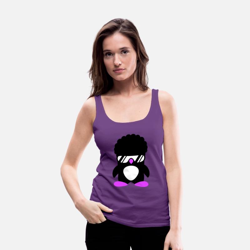 Funky Party Penguin Sunglasses Fun Style Hairstyle