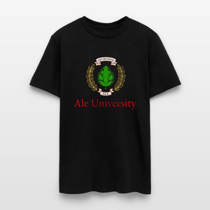 Funny Beer Geek Parody T-Shirt: Ale University