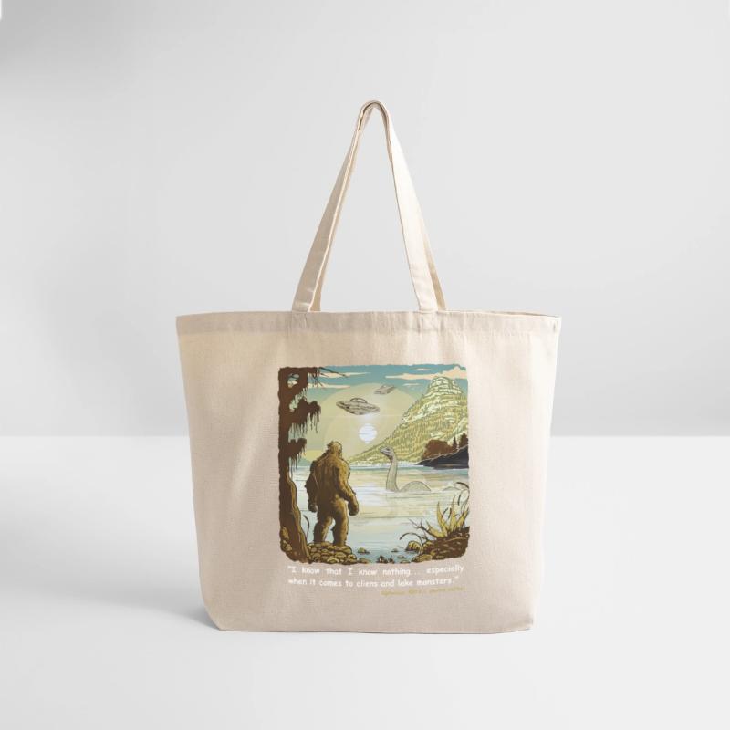 Funny Bigfoot Philosophy Loch Ness Monster UFOs