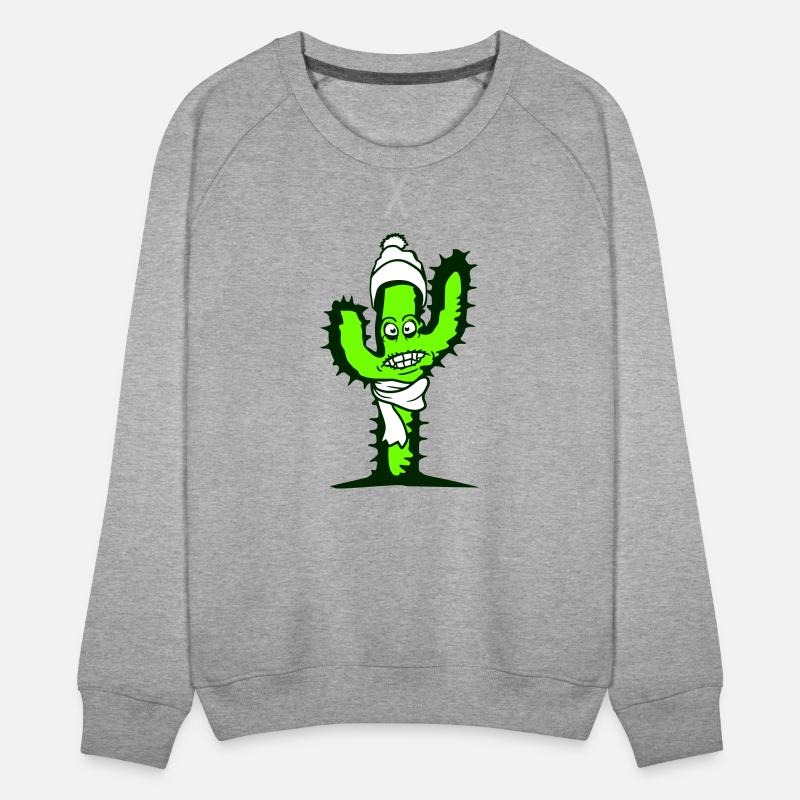 Funny Cactus Winter Fun Cold Face Freeze Scarf Hat