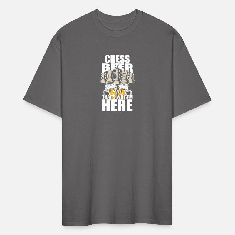 Funny Chess Beer Shirt Funny Picture