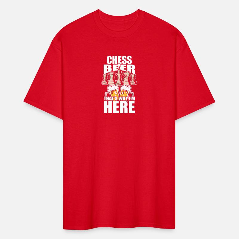 Funny Chess Beer Shirt Funny Picture