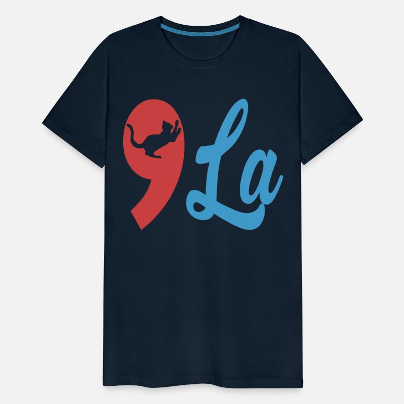 Funny Comma-La with cat for Men Women kid American