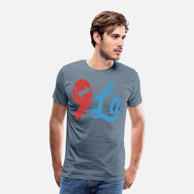 Funny Comma-La with cat for Men Women kid American