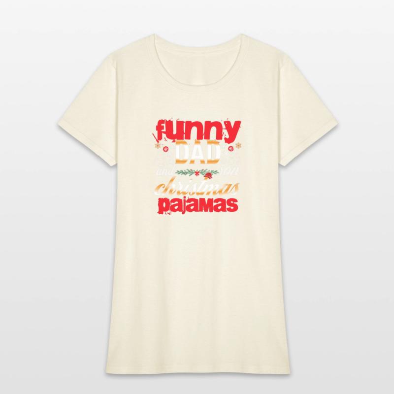 funny dad and son christmas pajamas t eshort