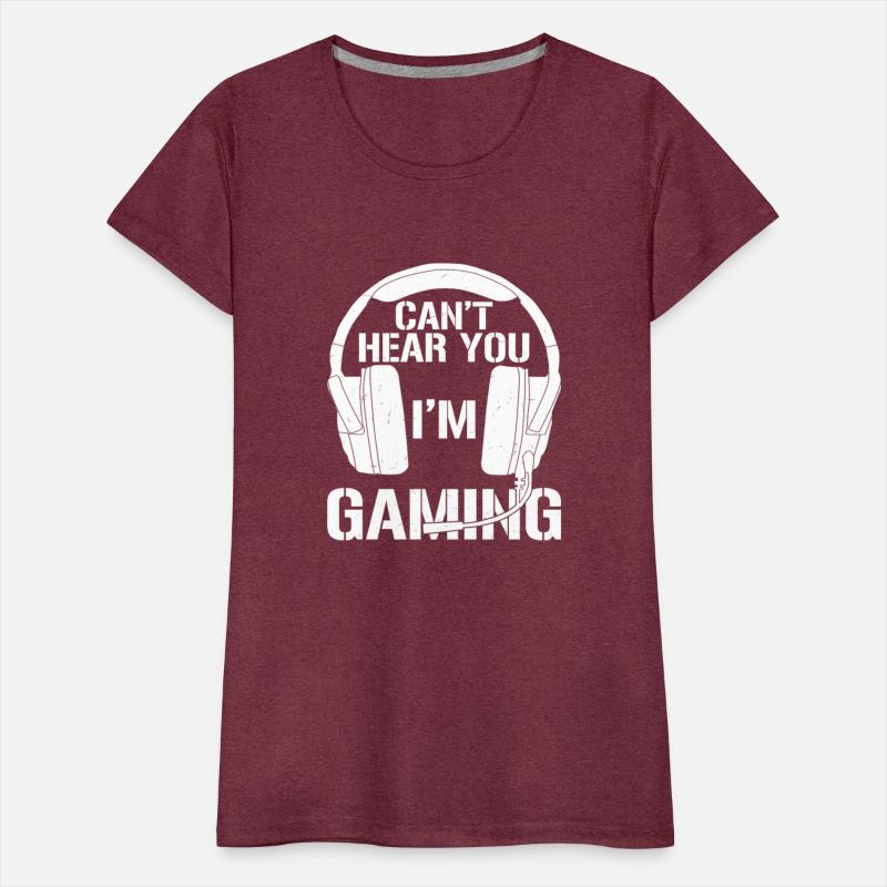 Funny Gamer Headset Can't Hear You I'm Gaming