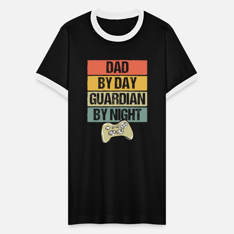 Funny Gaming Controller Dad By Day Guardian By