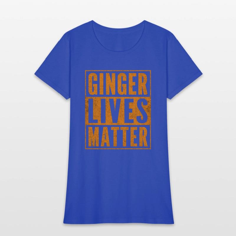 Funny Ginger Lives Matter Old School Graphic