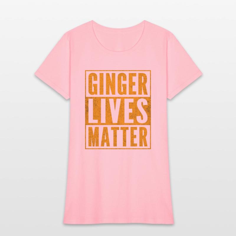 Funny Ginger Lives Matter Old School Graphic