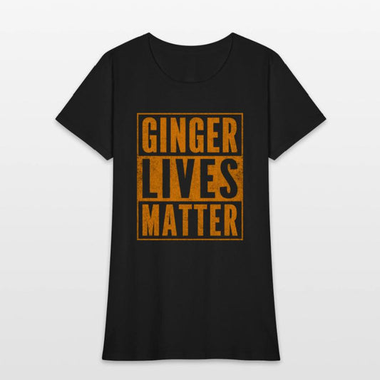 Funny Ginger Lives Matter Old School Graphic