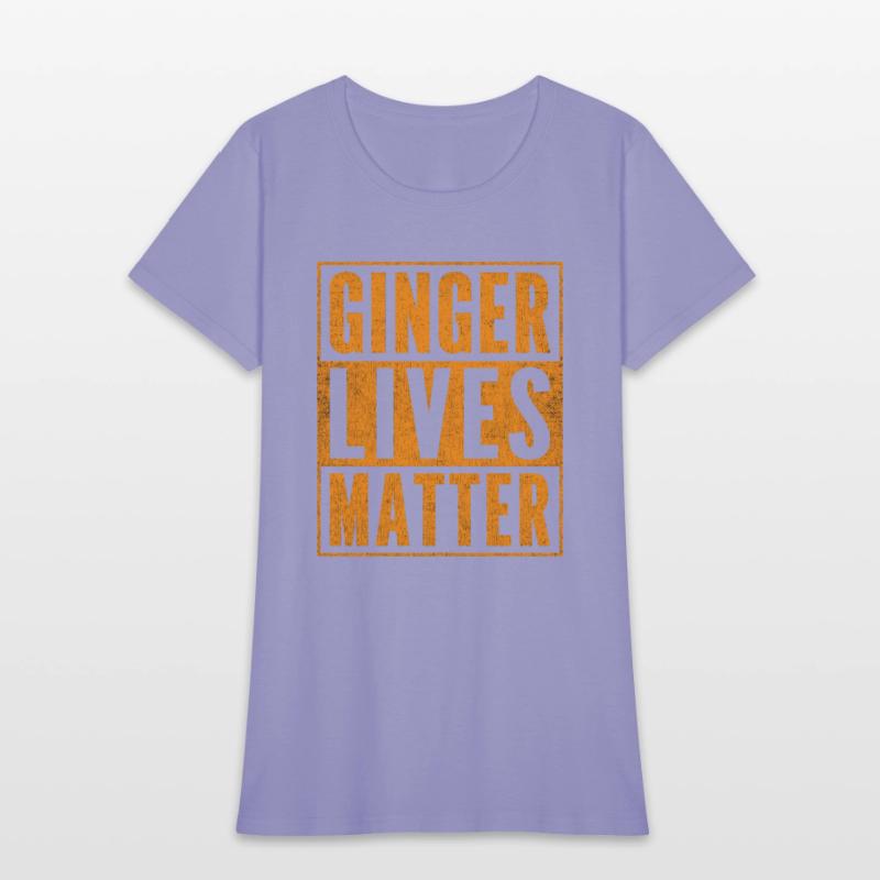 Funny Ginger Lives Matter Old School Graphic