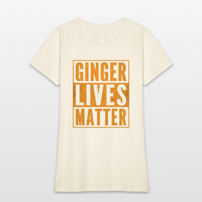 Funny Ginger Lives Matter Old School Graphic