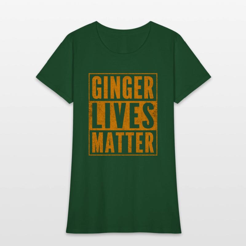 Funny Ginger Lives Matter Old School Graphic