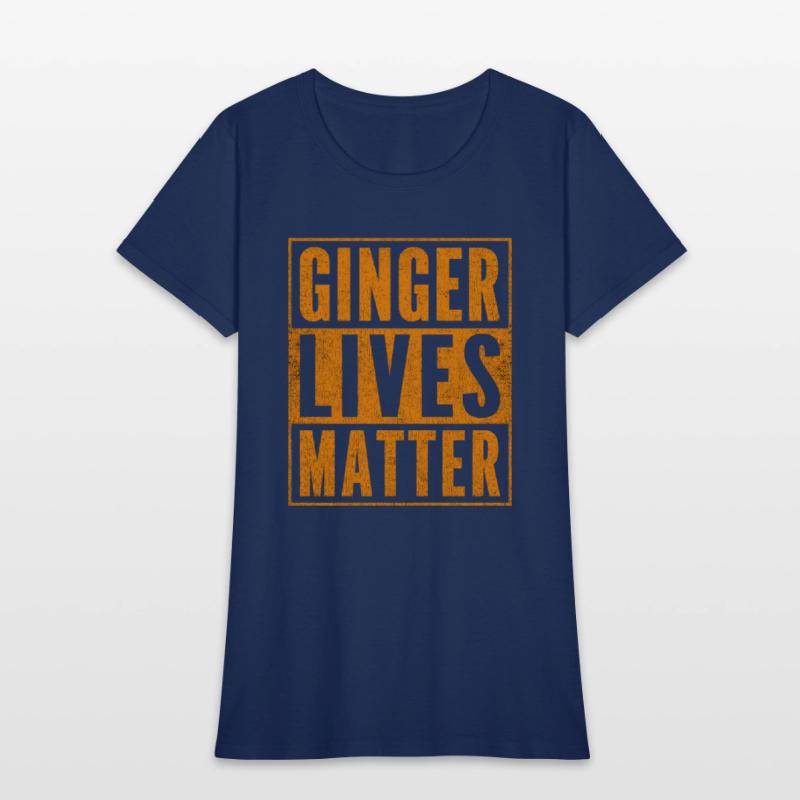 Funny Ginger Lives Matter Old School Graphic