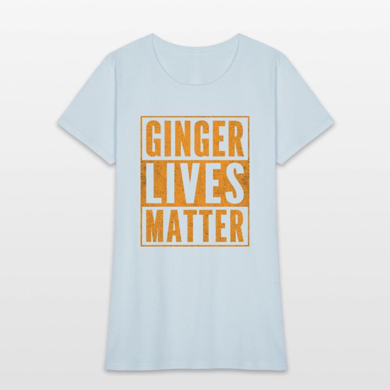 Funny Ginger Lives Matter Old School Graphic