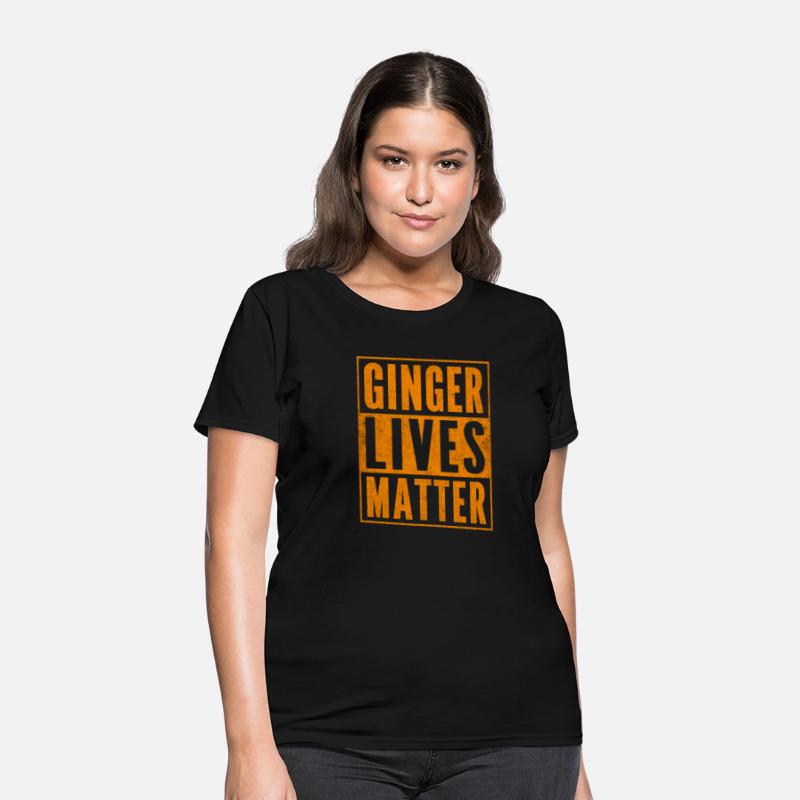Funny Ginger Lives Matter Old School Graphic