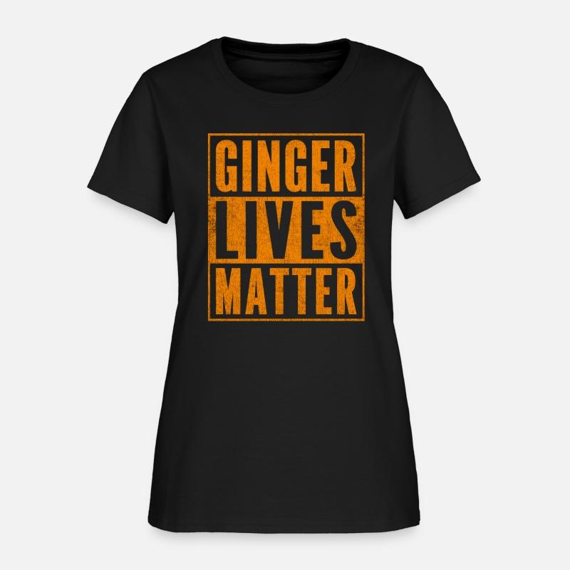 Funny Ginger Lives Matter Old School Graphic
