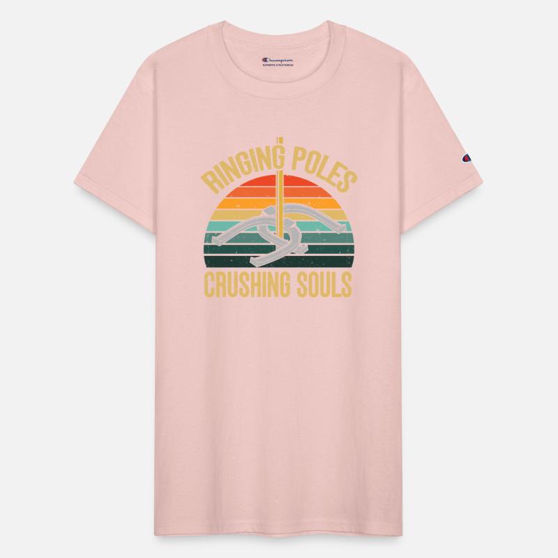 Funny Horseshoe Pitching Retro