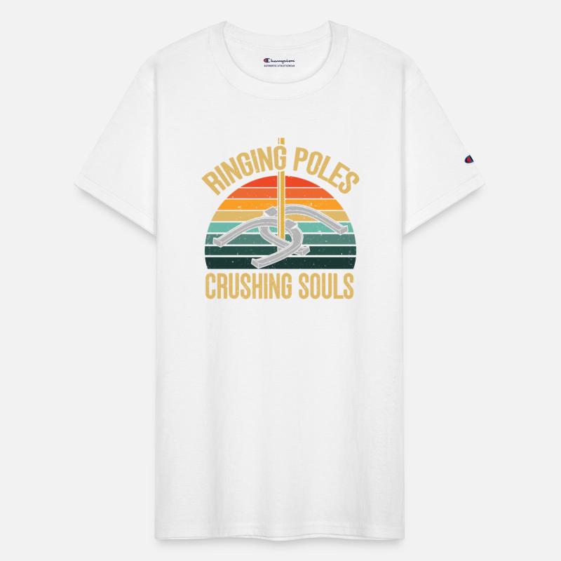 Funny Horseshoe Pitching Retro