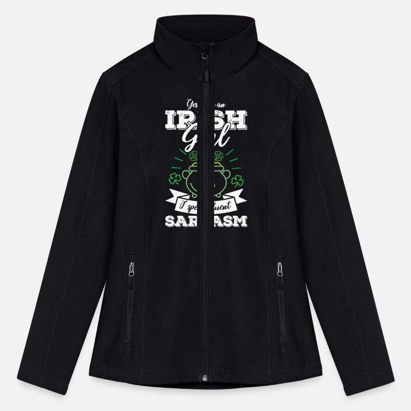 Funny iris h girl woman St Patrick s day