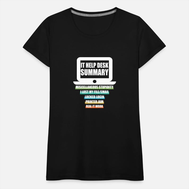 Funny IT Help Desk Tech Support Helpdesk Computer