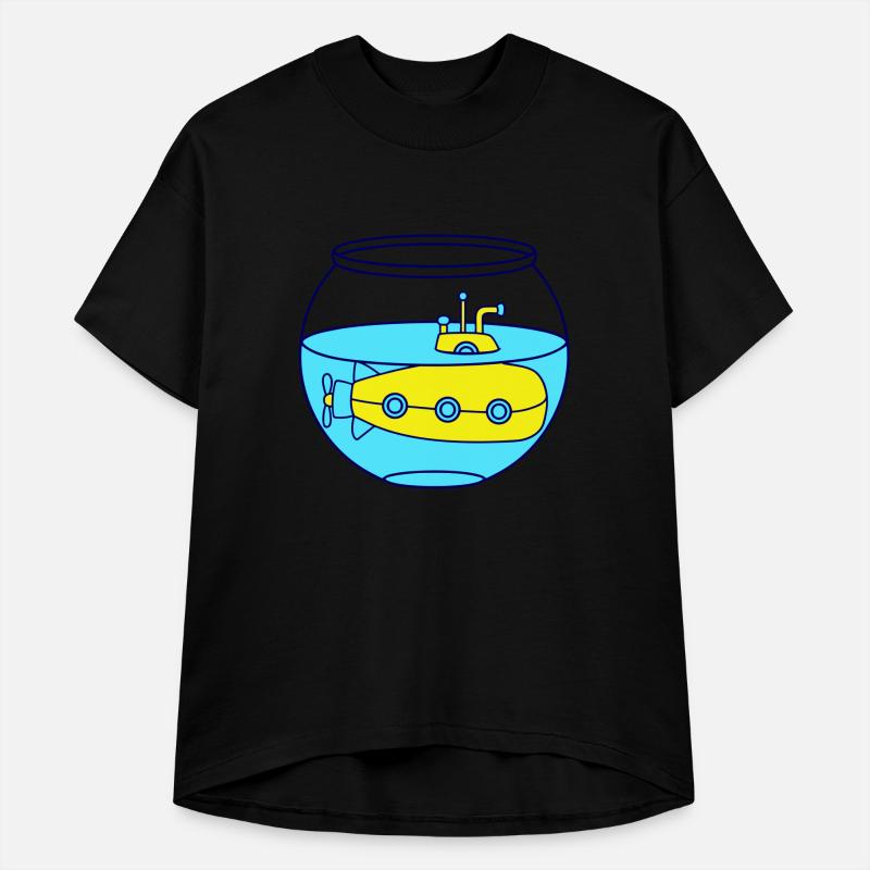 Funny Little Submarine Goldfish Bowl Aquarium Fun