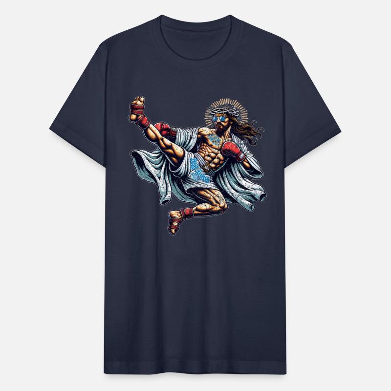 Funny Muay Thai Jesus Thai Boxing Christian Gift