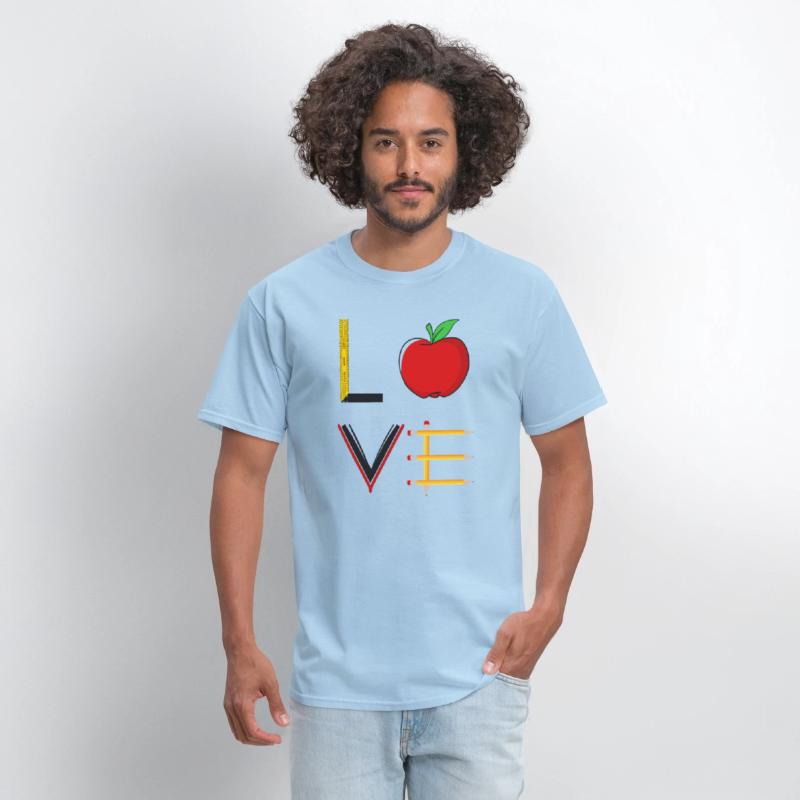 Funny Teachers Appreciation Love Illustration