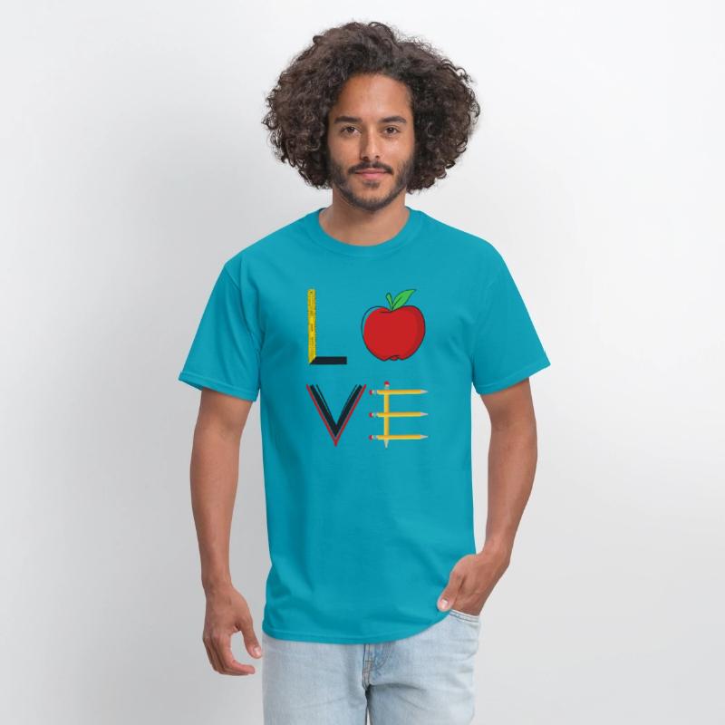 Funny Teachers Appreciation Love Illustration