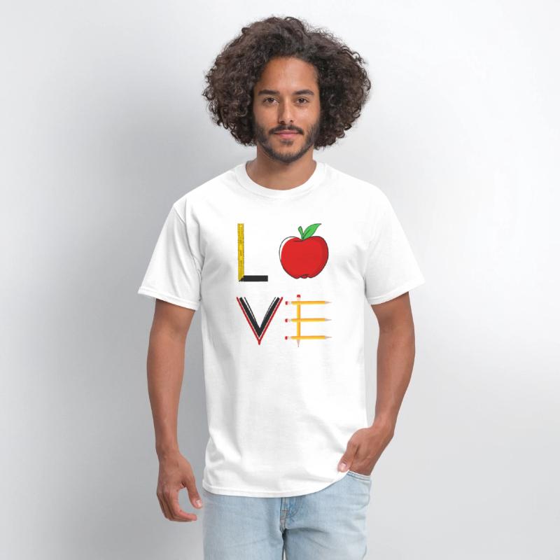 Funny Teachers Appreciation Love Illustration