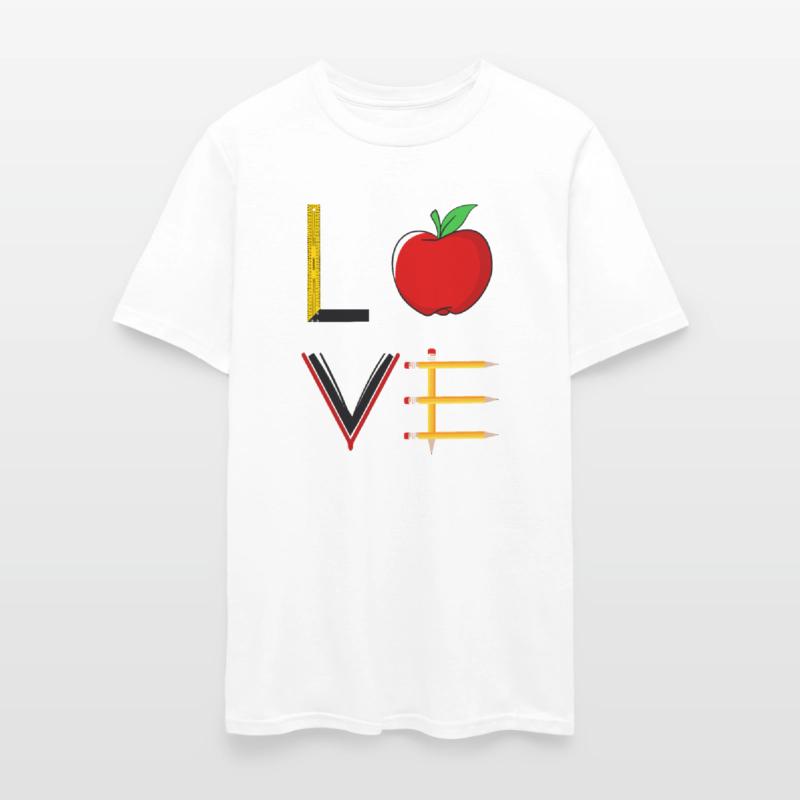 Funny Teachers Appreciation Love Illustration