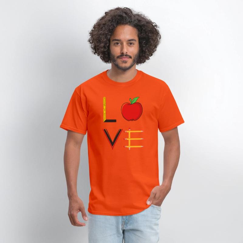 Funny Teachers Appreciation Love Illustration