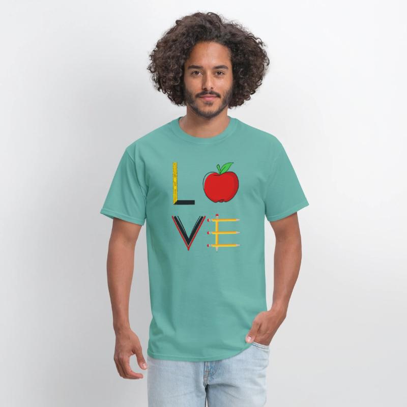 Funny Teachers Appreciation Love Illustration