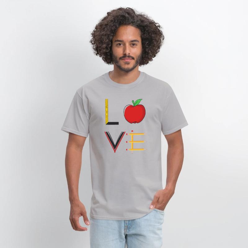 Funny Teachers Appreciation Love Illustration