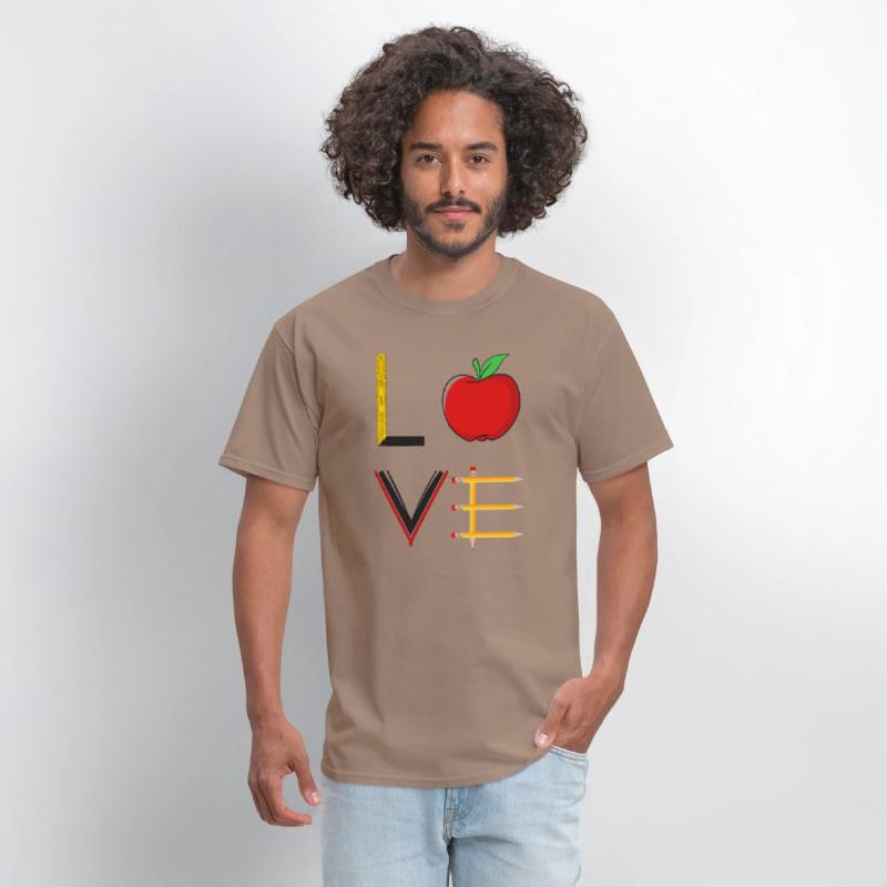 Funny Teachers Appreciation Love Illustration