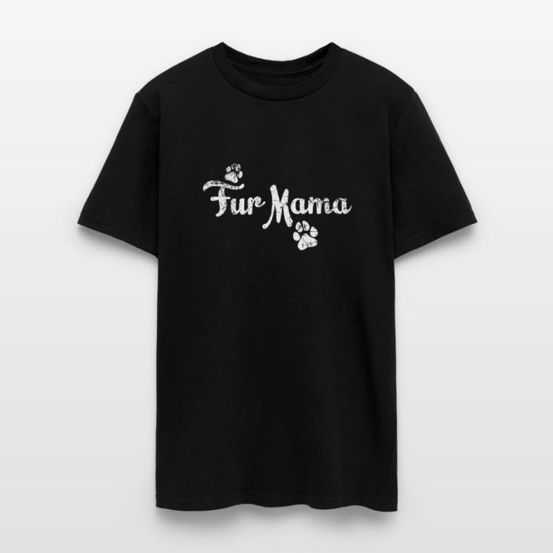 Fur Mama Dog Cat Pawprint Pet Mom Owner