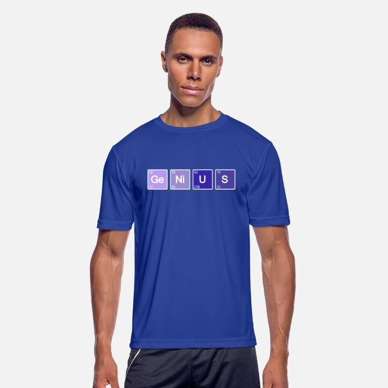 Genius Geek Nerd Blue