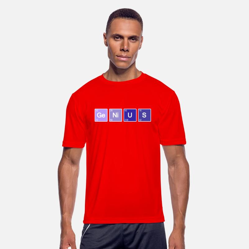 Genius Geek Nerd Blue