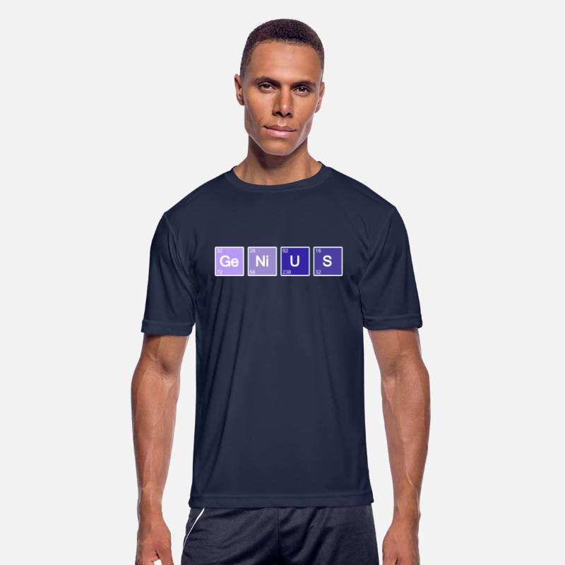 Genius Geek Nerd Blue