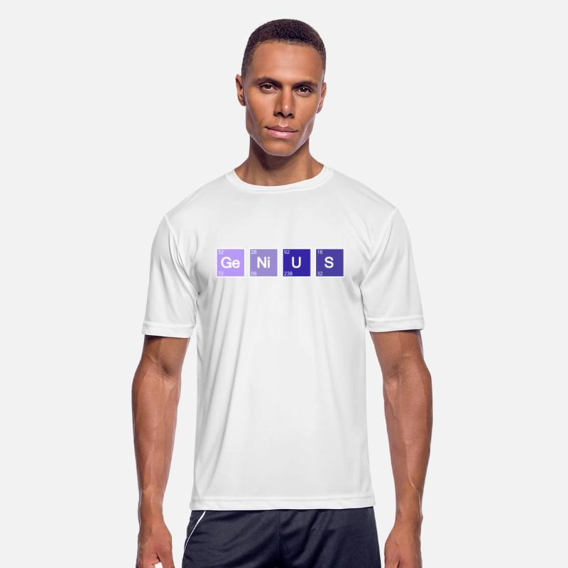 Genius Geek Nerd Blue