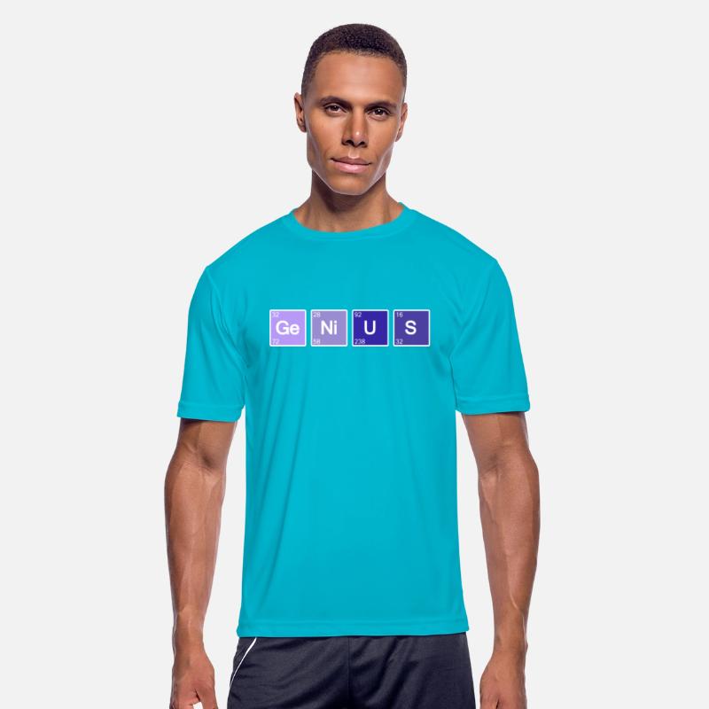 Genius Geek Nerd Blue